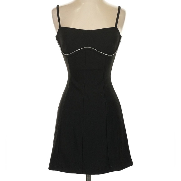 Princess Polly Dresses & Skirts - NWT Princess Polly Lunara Mini Dress Black | New | Party Birthday ~ Size 4